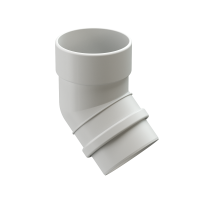 Колено 45˚ Docke LUX Дёке (Пломбир)