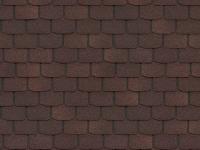 Гибкая черепица Docke PIE STANDARD КРОНА Дёке (Коричневый)