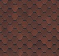 Гибкая черепица Самба ТЕХНОНИКОЛЬ  (Рубин)