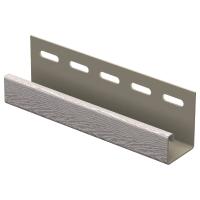 J-профиль Timberblock Тимберблок Ясень Ю-пласт (Ясень беленый)