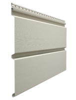 Виниловый сайдинг Брус D6S Docke Premium Дёке  (Сливки)