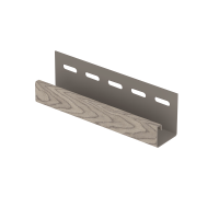 J-профиль Timberblock Тимберблок Пихта Ю-пласт (Пихта сахалинская)