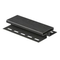 H-профиль Timberblock Тимберблок Планкен Ю-пласт (Плакен угольный)