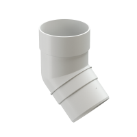 Колено 45˚ Docke PREMIUM Дёке (Пломбир)