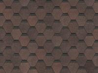 Гибкая черепица Docke PIE EUROPA KARAT Дёке (Коричневый)