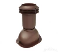 Выход вентканализации для металлочерепицы Viotto (RAL 8017)