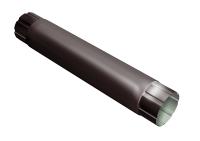 Труба соед круглая GL PE 125/90 мм 1м метал