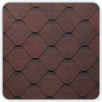 Гибкая черепица Docke PIE Premium НИЦЦА Дёке (Каштан)