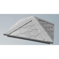 Колпак ППК под покраску 2 кирпича